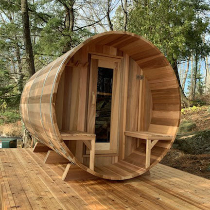Why Barrel Saunas Are Perfect for Outdoor Use | FY Sauna Factory