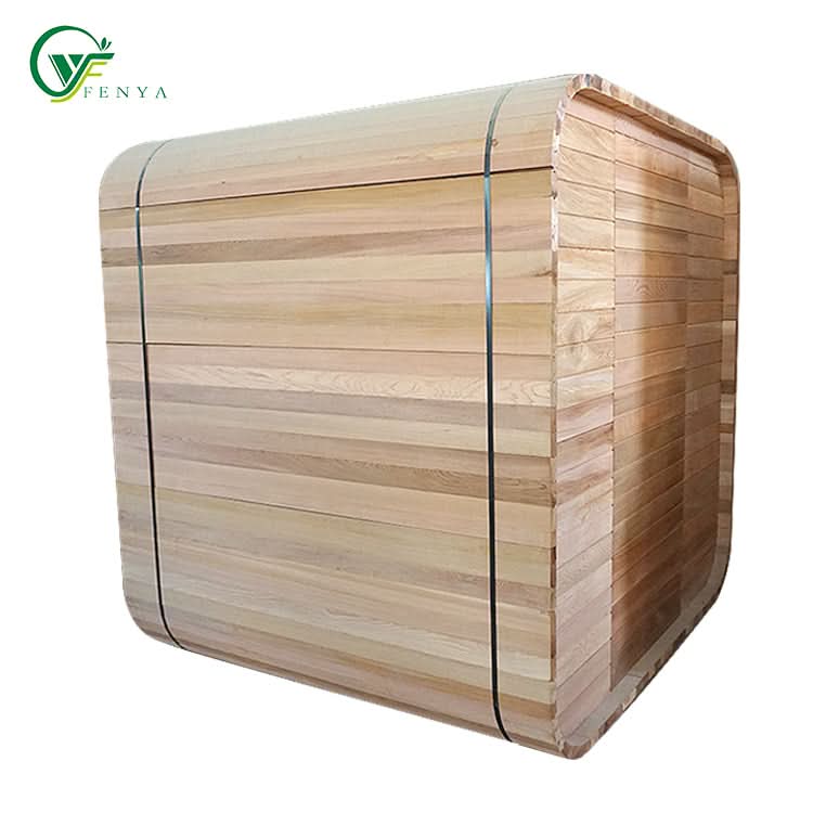 Outdoor Square Barrel Sauna