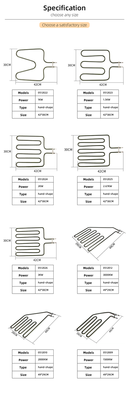 Heating Tube Element