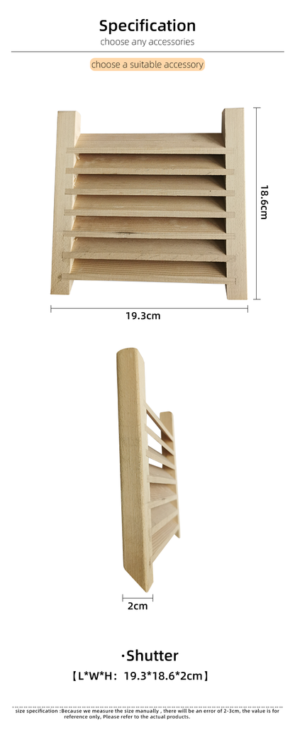 Sauna Room Shutters