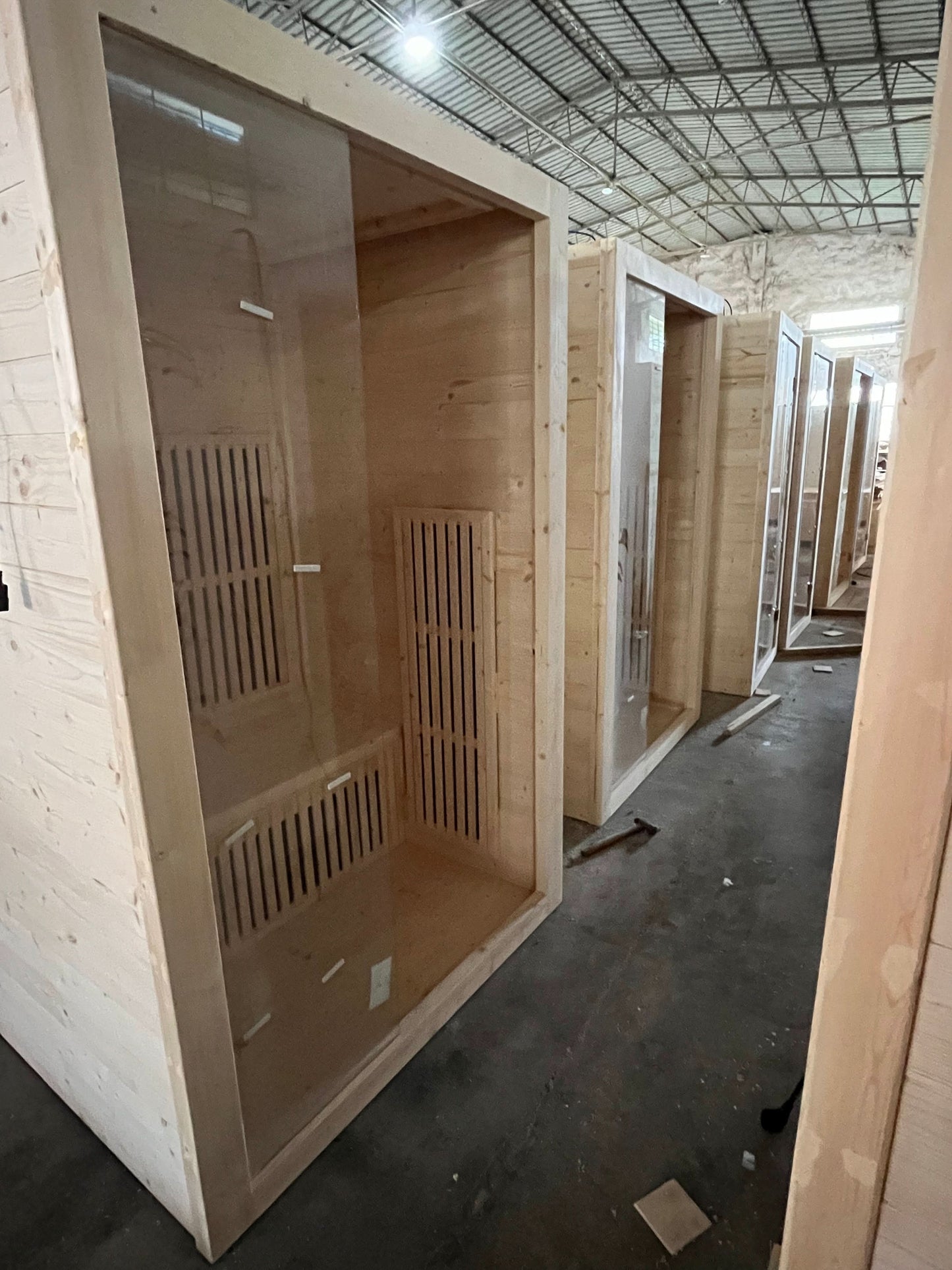 customizable options 2 Person Indoor Home Use Far Infrared Sauna room factory direct manufacturer FIR Sauna Heat Therapy