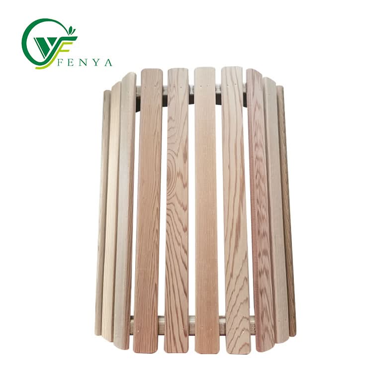 Wooden Lamp Shade for Sauna Room