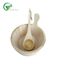 Wooden Bucket and Ladle for Sauna Room Use