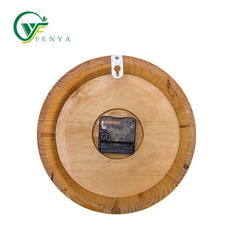 Sauna Room Wooden Clock