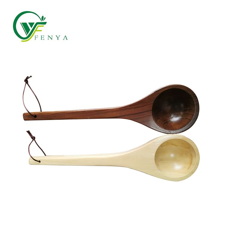 Wooden Bucket and Ladle for Sauna Room Use