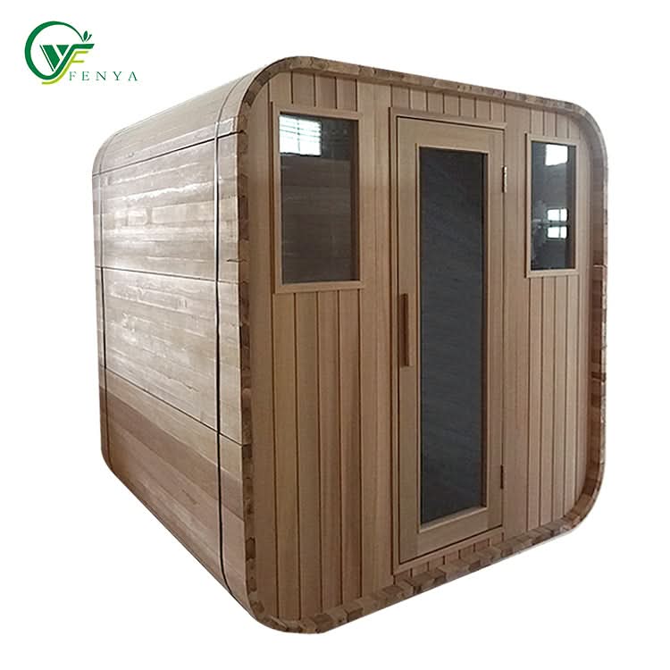 Outdoor Square Barrel Sauna