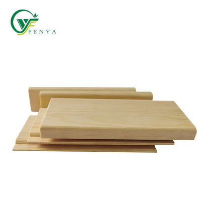 Sylvestris pine Knotless Sauna Board Nordic Clear-Grade Scots Pine Sauna Wood Panel