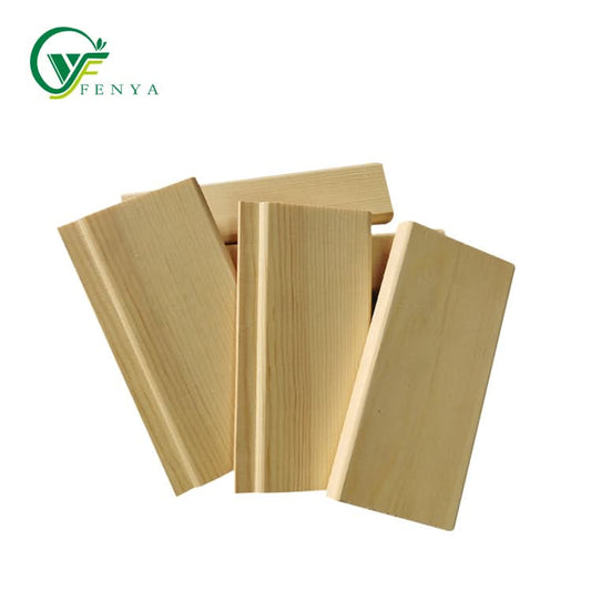 Sylvestris pine Knotless Sauna Board Nordic Clear-Grade Scots Pine Sauna Wood Panel
