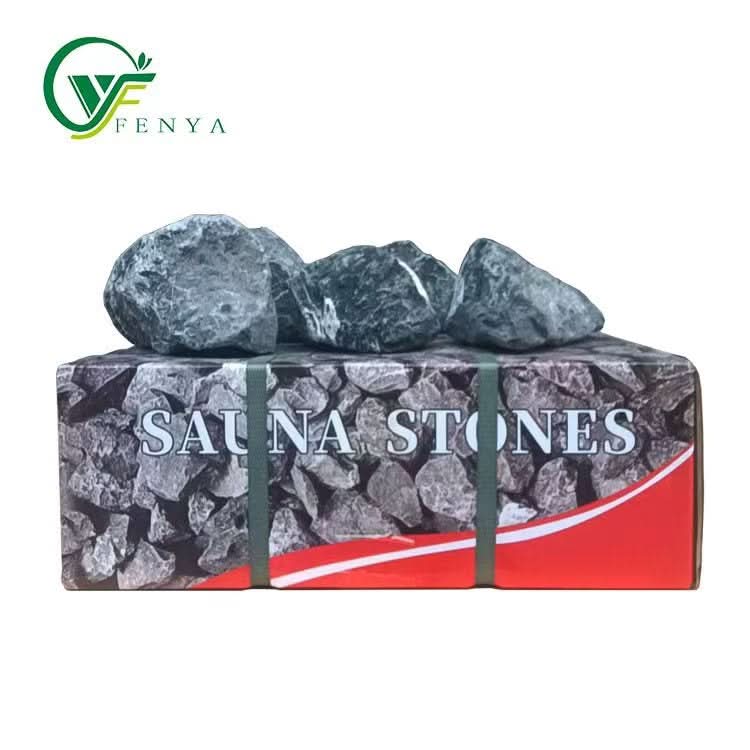 Natural Volcanic Sauna Rocks | High Heat Resistance & Long-Lasting | Premium Stones for Home/Commercial Sauna Heaters