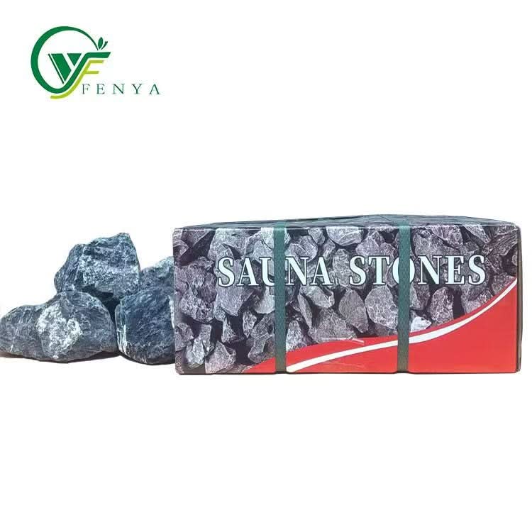 Natural Volcanic Sauna Rocks | High Heat Resistance & Long-Lasting | Premium Stones for Home/Commercial Sauna Heaters