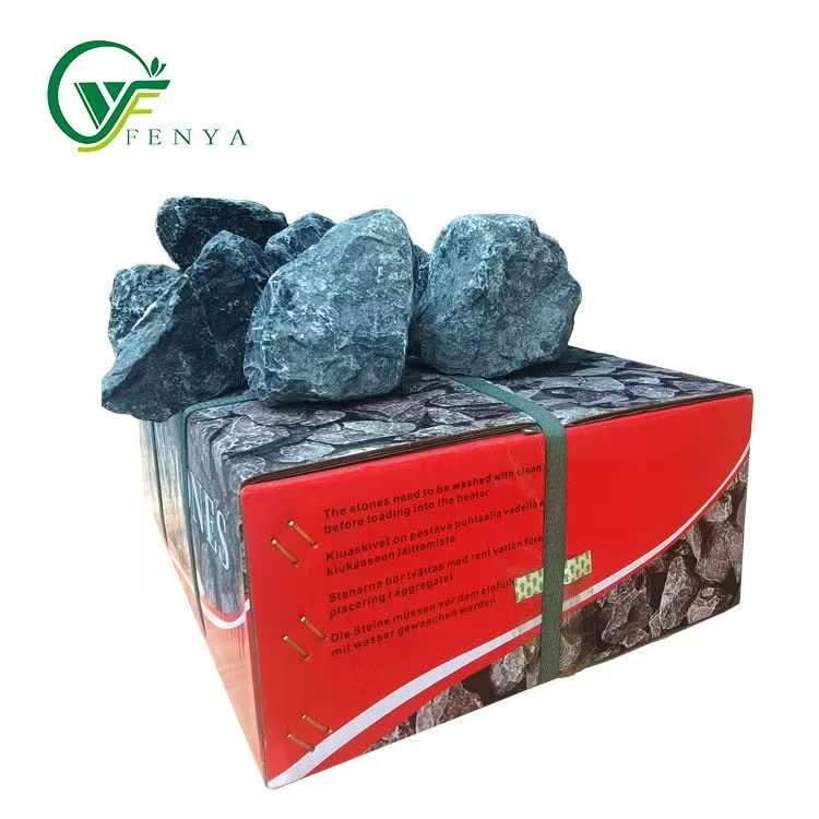 Natural Volcanic Sauna Rocks | High Heat Resistance & Long-Lasting | Premium Stones for Home/Commercial Sauna Heaters