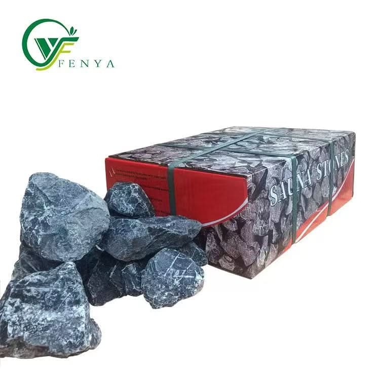 Natural Volcanic Sauna Rocks | High Heat Resistance & Long-Lasting | Premium Stones for Home/Commercial Sauna Heaters