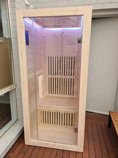 customizable options 2 Person Indoor Home Use Far Infrared Sauna room factory direct manufacturer FIR Sauna Heat Therapy