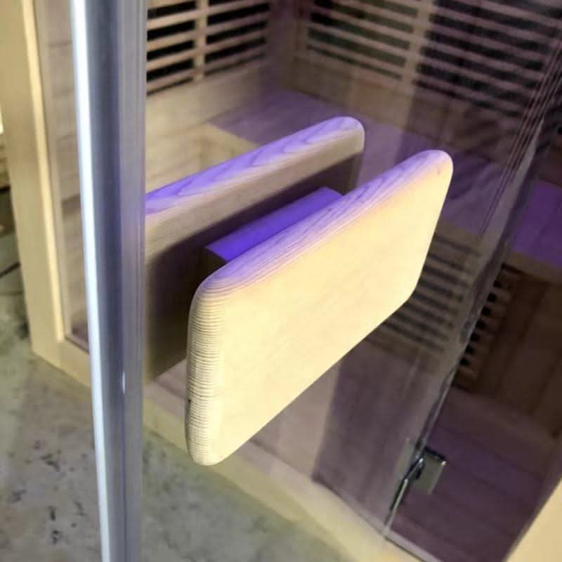 customizable options 2 Person Indoor Home Use Far Infrared Sauna room factory direct manufacturer FIR Sauna Heat Therapy
