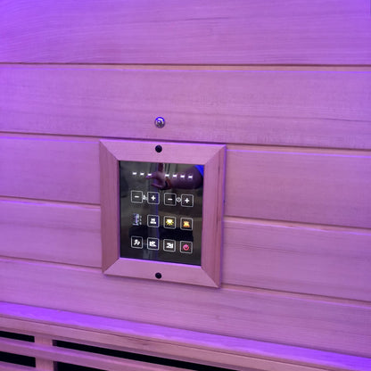 customizable options 2 Person Indoor Home Use Far Infrared Sauna room factory direct manufacturer FIR Sauna Heat Therapy