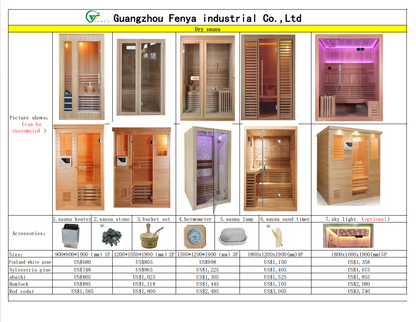 customizable options 2 Person Indoor Home Use Far Infrared Sauna room factory direct manufacturer FIR Sauna Heat Therapy