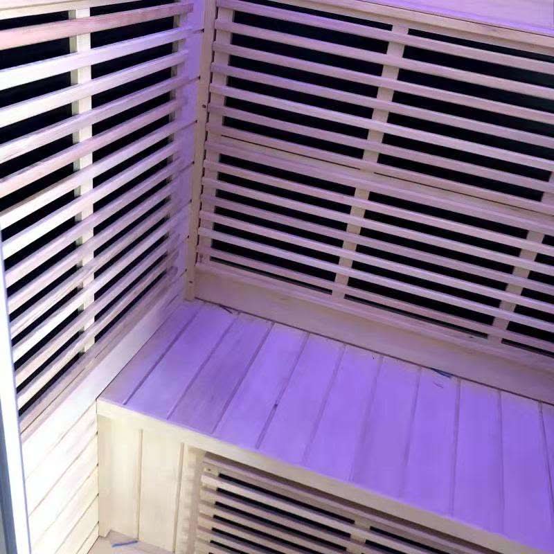 customizable options 2 Person Indoor Home Use Far Infrared Sauna room factory direct manufacturer FIR Sauna Heat Therapy